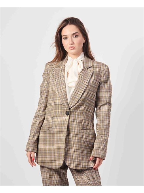 Veste simple boutonnage Gonzaga Court avec 1 bouton CORTE DEI GONZAGA | CEA970F3